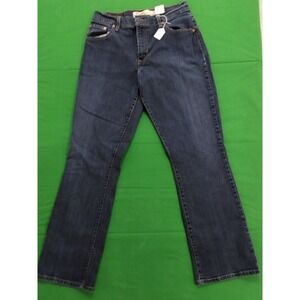 Levi's 550 Relaxed Boot Cut Women's Size 10M Blue Jeans Mid Rise Dark Wash